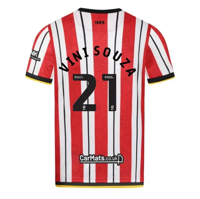 Sheffield United Kits Collection | Shop adult-home-shirt-ss-2425-21-vini-souza-err00366-21 Football Kits At Sheffield United Store