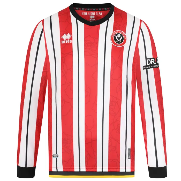 Sheffield United Kits Collection | Shop junior-home-shirt-ls-2425-14-burrows-err00369-14 Football Kits At Sheffield United Store