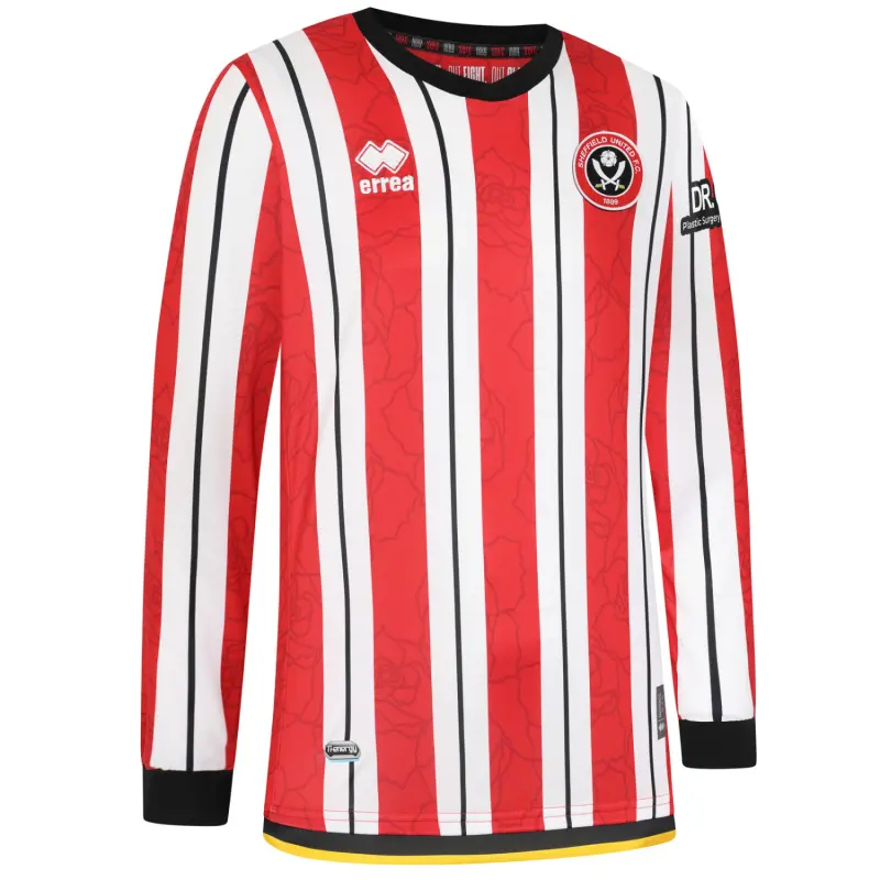 Sheffield United Kits Collection | Shop junior-home-shirt-ls-2425-err00369 Football Kits At Sheffield United Store