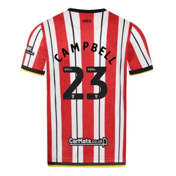 Sheffield United Kits Collection | Shop junior-home-shirt-ss-2425-23-campbell-err00368-23 Football Kits At Sheffield United Store