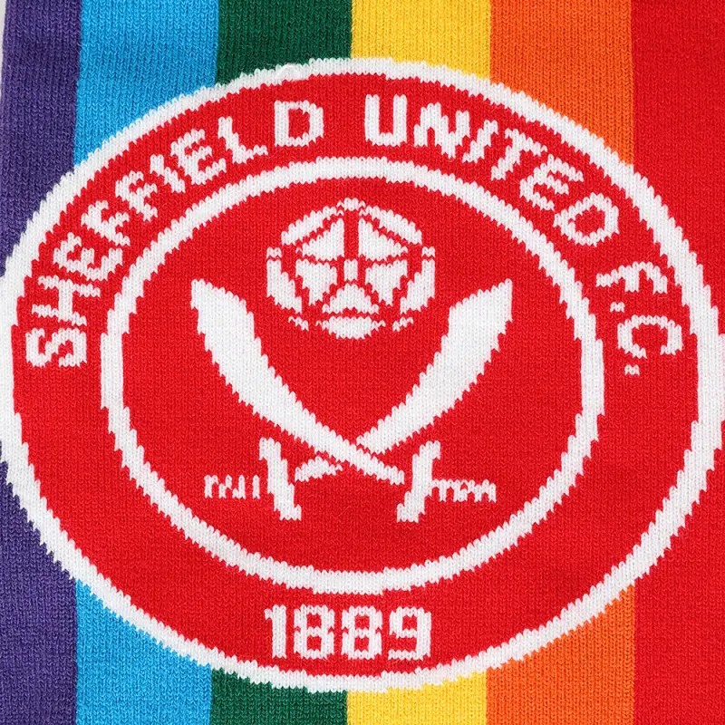 Sheffield United Kits Collection | Shop pride-rainbow-scarf-wsc00013 Football Kits At Sheffield United Store