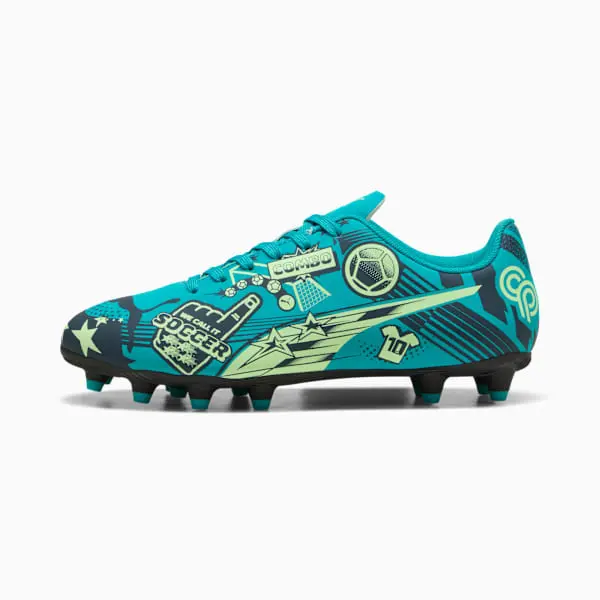 Sheffield United Kits Collection | Shop puma-christian-pulisic-x-ultra-legacy-fgag-big-kid-allover-print-deep-aqua-108775-03 Football Kits At Sheffield United Store