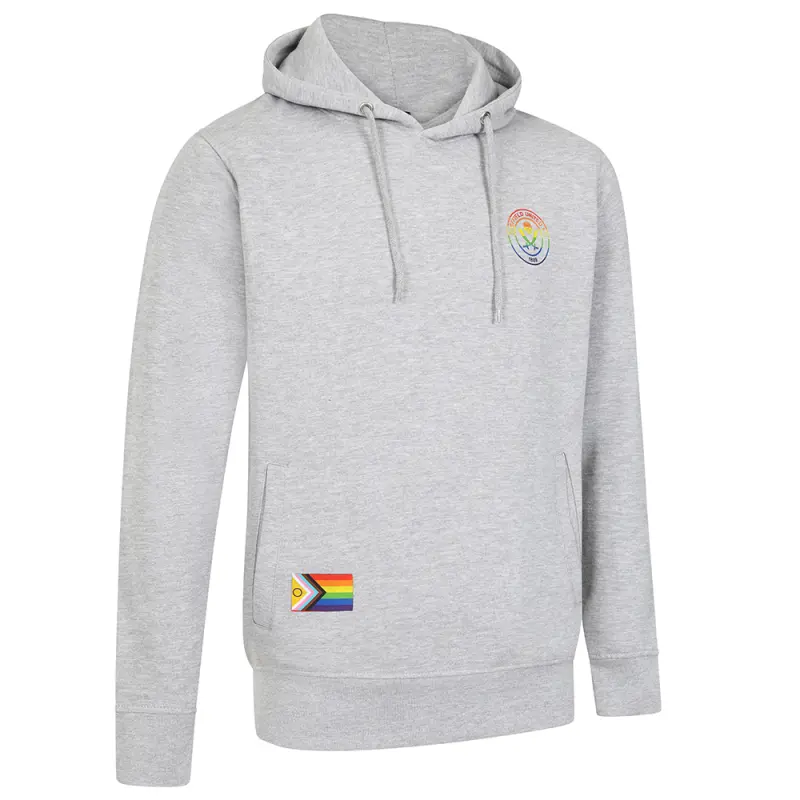Sheffield United Kits Collection | Shop rainbow-print-hoody-grey-man00700 Football Kits At Sheffield United Store