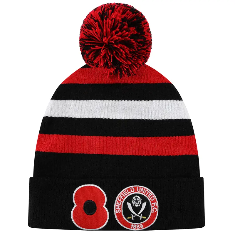 Sheffield United Kits Collection | Shop rbl-bobble-hat-brw-elm00003 Football Kits At Sheffield United Store