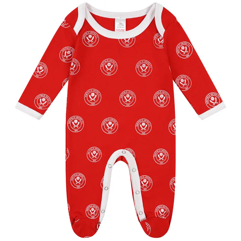 Sheffield United Kits Collection | Shop remy-crest-sleepsuit-man00568 Football Kits At Sheffield United Store