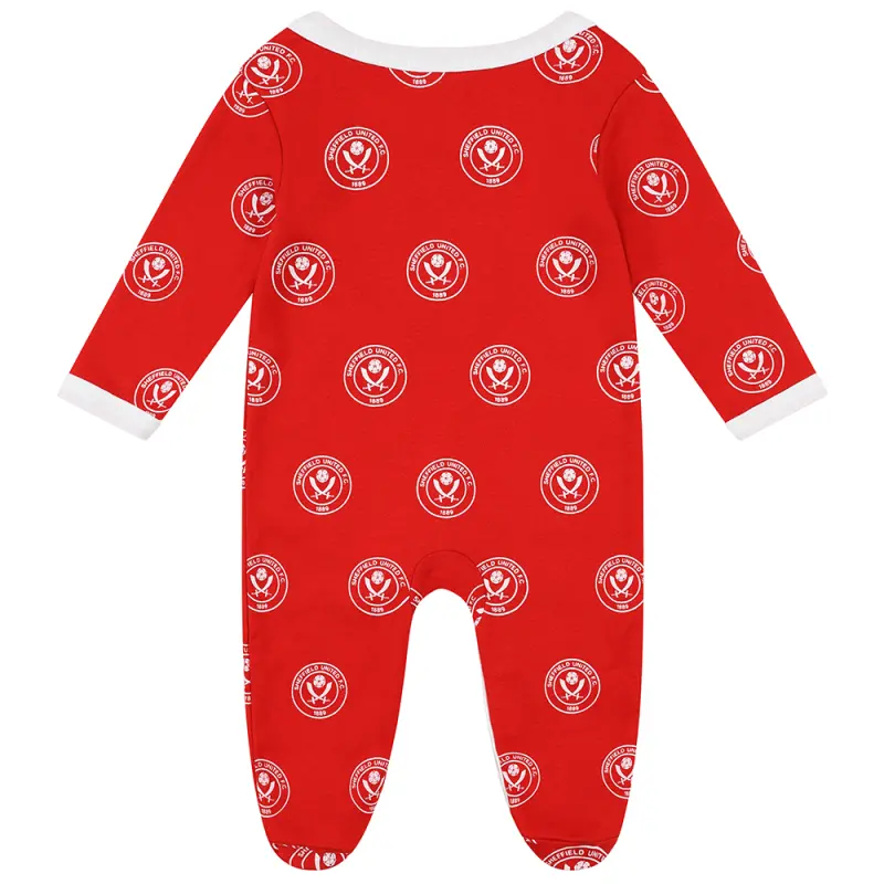 Sheffield United Kits Collection | Shop remy-crest-sleepsuit-man00568 Football Kits At Sheffield United Store