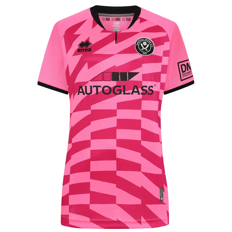 Sheffield United Kits Collection | Shop sufc-women-fit-pink-gk-shirt-ss-2425-err00453 Football Kits At Sheffield United Store
