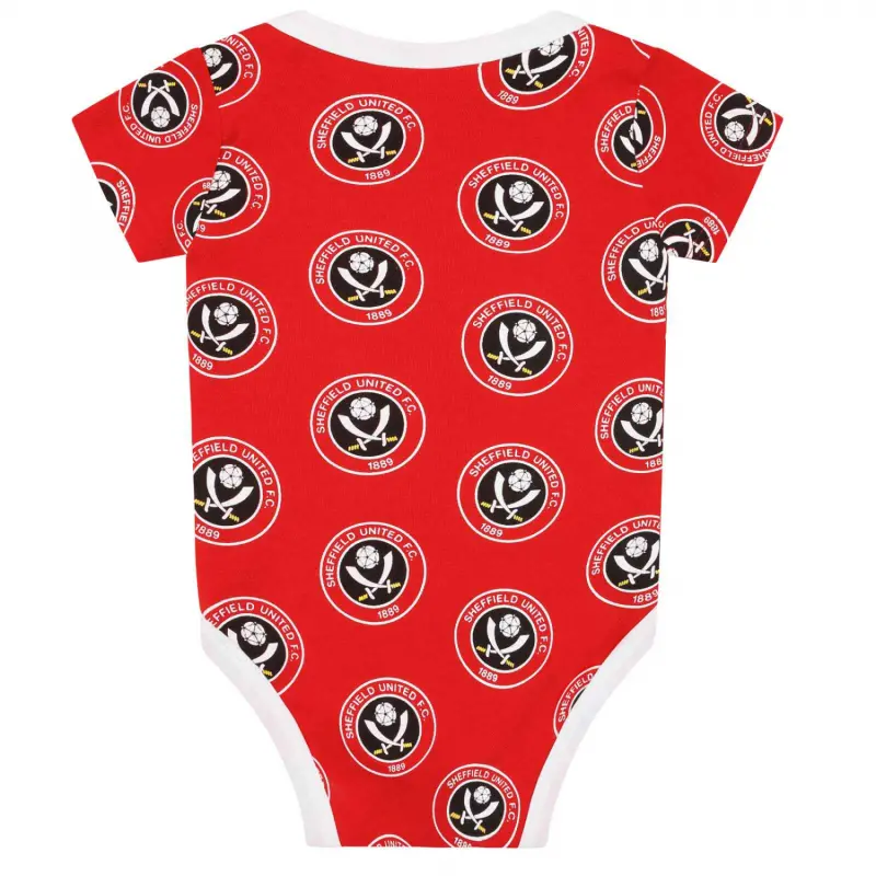 Sheffield United Kits Collection | Shop twin-pack-crest-bodysuit-rw-hld00136 Football Kits At Sheffield United Store